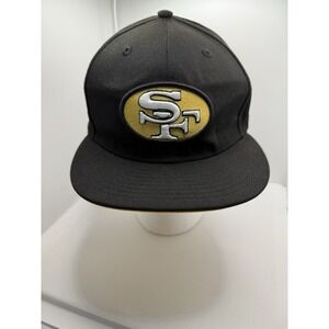 San Francisco 49ers Super Bowl 19 XIX New Era 59FIFTY Black Yellow 7 3/8